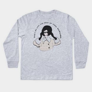 Coco  “Don't be like the rest of them, darling.” Kids Long Sleeve T-Shirt